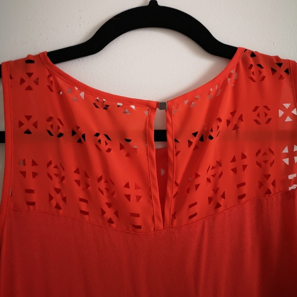 2/$20 Reitmans EUC Orange Tank - Picture 5 of 7